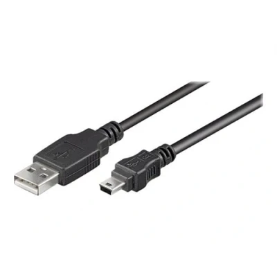 Image de goobay Câble USB (M) pour mini type B 2.0 30 cm noir