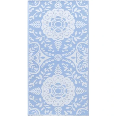 Afbeelding van Buitenkleed 160x230 cm PP babyblauw