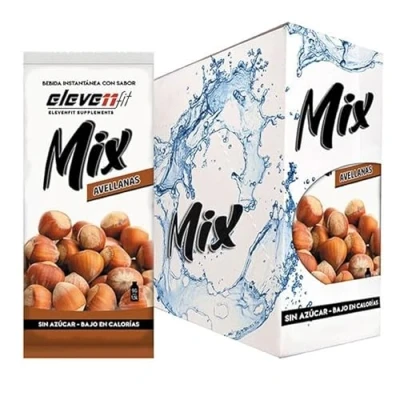 Afbeelding van Eleven Fit Doos met 24 stuks hazelnootsmaak, zonder suiker, 200 g