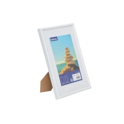 Afbeelding van Fotolijst MAUL art 15x21cm kunststof frame wit