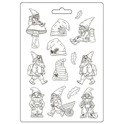 Afbeelding van Stamperia Hidden Grove A5 Soft Mould (K3PTA5669)