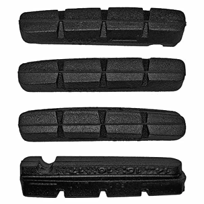 Afbeelding van Campagnolo remrubber Veloce cpl zwart br ca500 (4 sets)