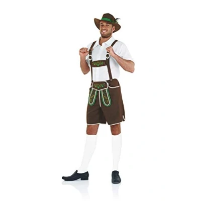 Afbeelding van Fun Shack Oktoberfest kostuum voor heren, Beiers Tirools outfit carnavalskostuum maat XL