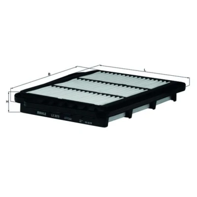 Afbeelding van Knecht Luchtfilter LX 2679