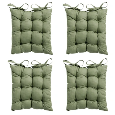 Afbeelding van Madison Toscane Kussen Basic Green 46x46 Groen 4 Stuks