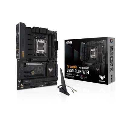 Image de ASUS TUF Gaming B650 Plus WiFi carte mère ATX Socket AM5 AMD Chipset USB 3.1 Gen 2 3.2 C Gen2 2x2 1 2.5 Gigabit LAN Wi Fi 6 Bluetooth graphique embarquée (unité centrale requi