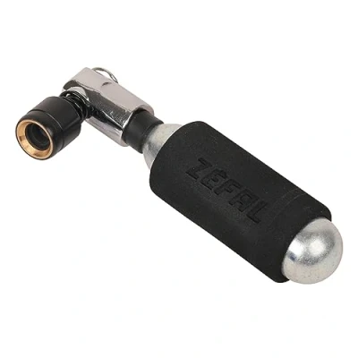 Image de Gonfleur zefal ez big shot (avec cartouche 16 gr) regulateur d&#039;air noir embout