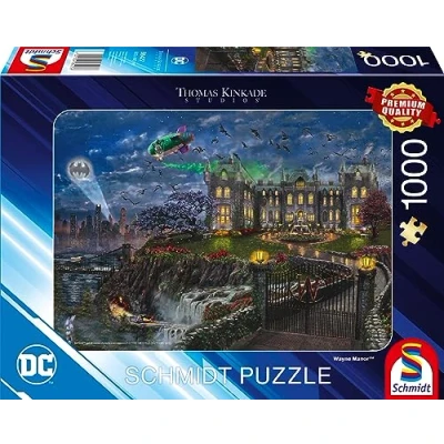 Afbeelding van Schmidt Spel Wayne Manor: Thomas Kinkade puzzel, DC 1.000 stukjes