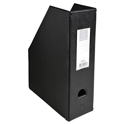 Afbeelding van Exacompta 90161E tijdschriftenstandaard, 33 x 25 10 cm, zwart