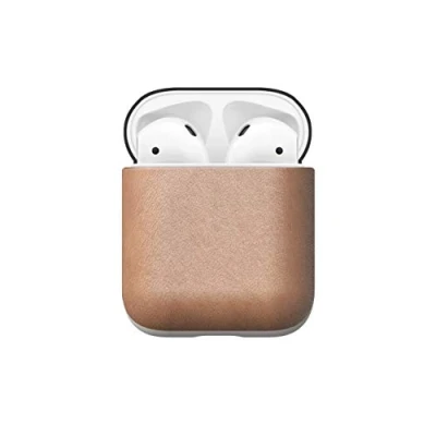 Afbeelding van Nomad Airpod Leather Case beige NM721N0000