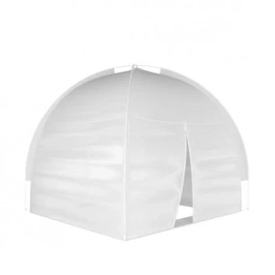 Afbeelding van Vliegengaas voor koepelbed, pop up, 150 x 200 cm, wit, modern, Wit., Modern