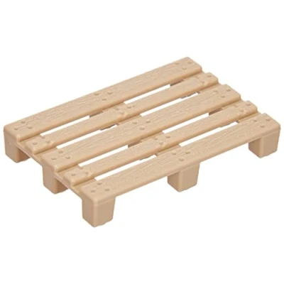 Image de siku 7015, Pallet Accessory Set, Plastic, Beige, 50 pieces, For tractors and toy worlds at a 1:50 or 1:32 scale