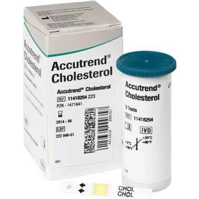 Afbeelding van Accutrend Cholesterol teststrips 25 stuks