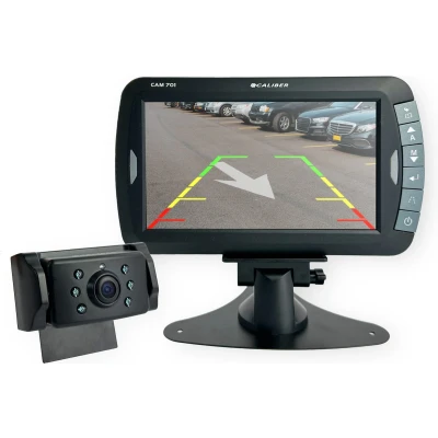 Afbeelding van Caliber Europe CAM701 Draadloze Digitale Achteruitrijcamera Zwart Audio &amp; Video