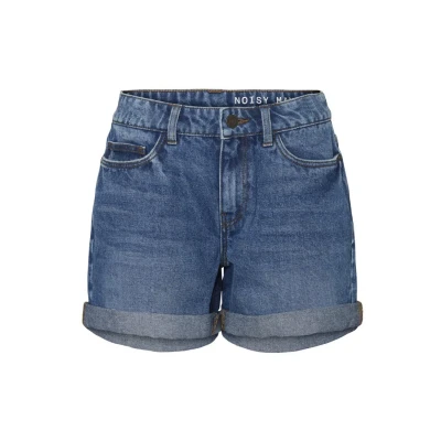Afbeelding van Noisy May Jeansshort, Dames, Maat: XS, Medium blue denim