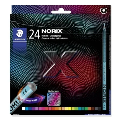 Afbeelding van Kleurpotlood staedtler norix set 24 kleuren