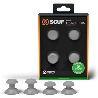 Afbeelding van SCUF Set van 4 verwisselbare Instinct joysticks reservejoysticks alleen voor Xbox Series X Controller S Pro Performance lichtgrijs 504 601 01 012 NA