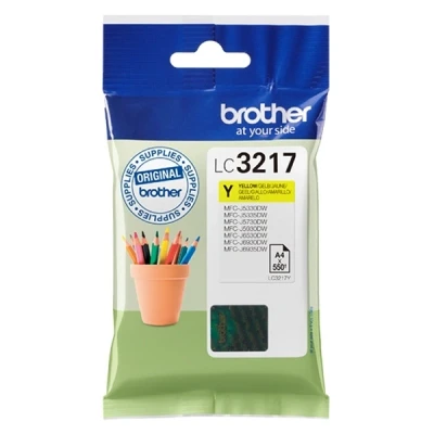 Image de Brother Cartouche dencre LC 3217Y jaune