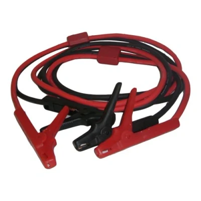 Afbeelding van SET® SKS25 Startkabels 25 mm² Koper 3.50 m Met kunststof klemmen, geïsoleerde accuklemmen