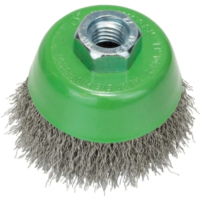 Afbeelding van Bosch Accessories 2609256501 Komborstel voor haakse en rechte schuurmachine geribbelde draad, roestvrij, 65 mm 1 stuk(s)