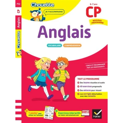 Image de Anglais CP Cahier de soutien nouveau programme