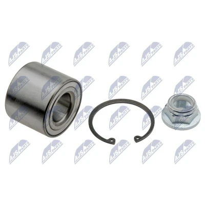 Afbeelding van NTY KLT RE 038 Wiellagerset Achteras links, rechts RENAULT: CLIO 4, 3, Kangoo II / Grand Kangoo, DACIA: Duster Off Road, Dokker Estate