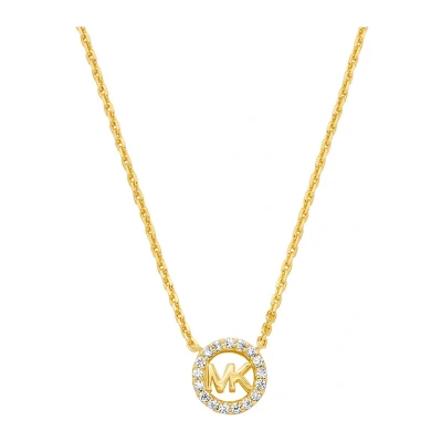 Afbeelding van Michael Kors dames Premium ketting verguld MKC1726CZ710 in de kleur Goud