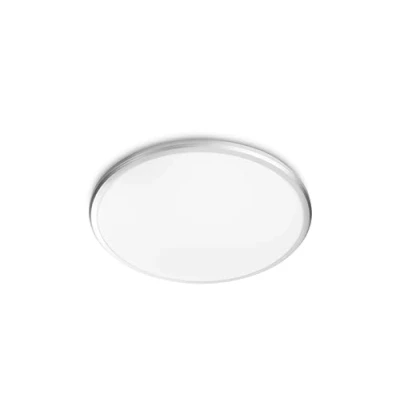 Afbeelding van Philips Twirly plafonnière grijs groot warmwit licht 17 W