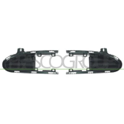 Afbeelding van PRASCO FD0762124 Bumper Grill Zonder gat(en) voor mistlampen Links
