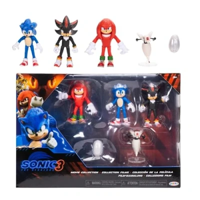 Afbeelding van SONIC MOVIE, 6 CM ACTION FIGURES MULTIPACK W1