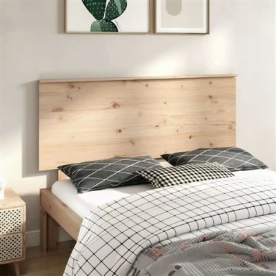 Afbeelding van vidaXL Hoofdbord Naturel 154 x 82.5 cm