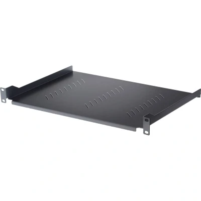 Afbeelding van Intellinet 710954 19 inch Apparaatbodem voor patchkast 2 HE Vast inbouw Geschikt kastdiepte: vanaf 450 mm Zwart