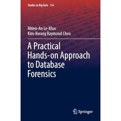 Afbeelding van Studies in Big Data A Practical Hands on Approach to Database Forensics