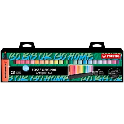 Afbeelding van Fluorescerende Markeerstift Set Stabilo Boss Snooze Multicolour (5 Stuks)