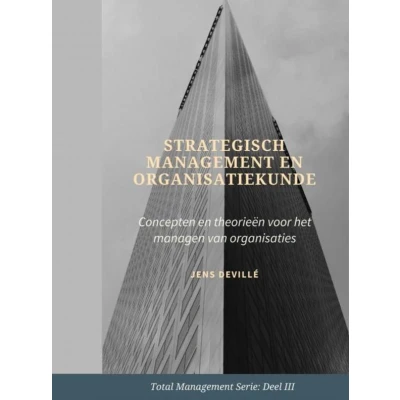 Afbeelding van Strategisch Management en Organisatiekunde