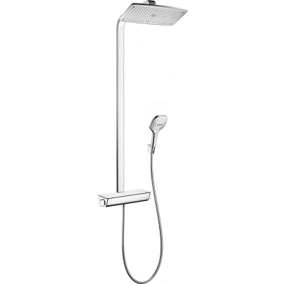 Afbeelding van Hansgrohe Raindance E showerpipe 360 1jet met thermostaat
