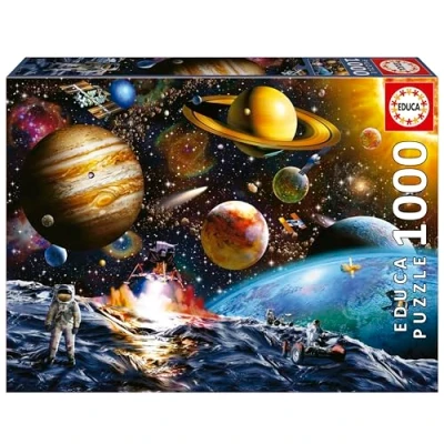 Afbeelding van EDUCA puzzel 1000 stuks ASTEROÏDE MISSIE