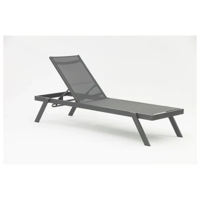 Afbeelding van Bestgarden Ligbed Lounger Tuinmeubelen Antraciet