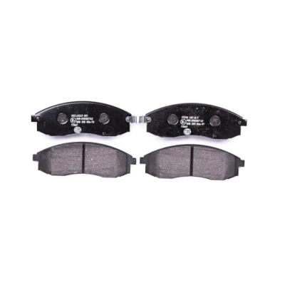 Afbeelding van HELLA 8DB 355 006 731 Remblokkenset Met akoestische slijtagewaarschuwing MITSUBISHI: L200 / Triton IV Pickup, III Pickup