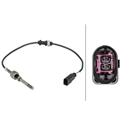 Afbeelding van Sensor, uitlaatgastemperatuur HELLA 6PT 358 181 151