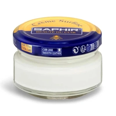 Afbeelding van Saphir Creme Surfine (schoenpoets) Gebroken Wit
