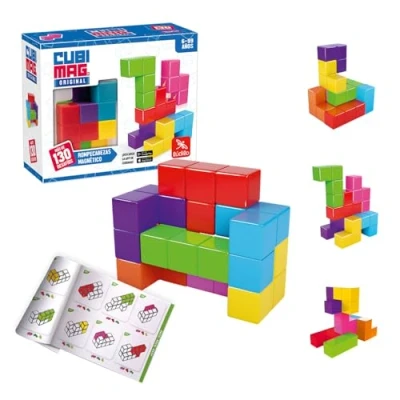 Afbeelding van Ludilo Cubimag Educatieve spellen 6 jaar of ouder Puzzel voor kinderen Speelgoed van spelletjes vanaf