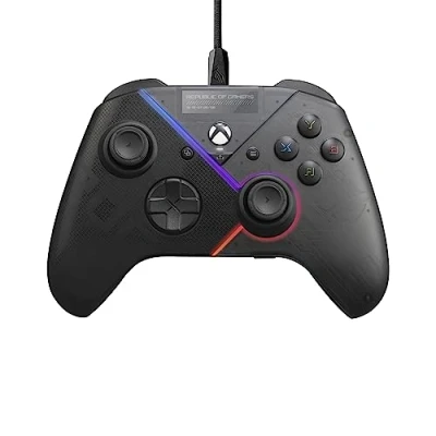 Image de Manette filaire Gaming Asus ROG Raikiri pour Xbox One/Xbox Series X/S/PC Noir et gris
