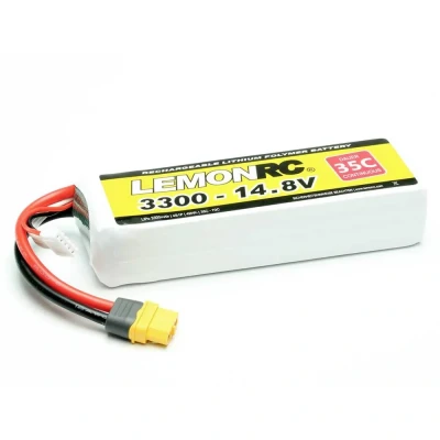 Afbeelding van LemonRC LiPo accupack 14.8 V 3300 mAh Aantal cellen: 4 35 C Softcase XT60
