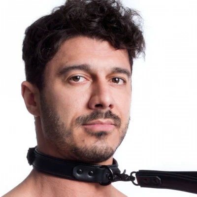 Afbeelding van Vegan Leren Halsband
