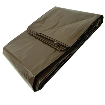 Afbeelding van GARDENIX Multifunctioneel dekzeil 200 g/m² (3 x 4 m), bruin