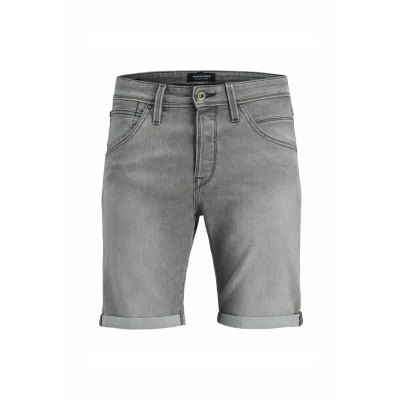 Afbeelding van Jack &amp; Jones Broek Jjirick Jjfox Shorts Cb 310 Sn 12269608 Grey Denim/am 313 Mannen Maat XS