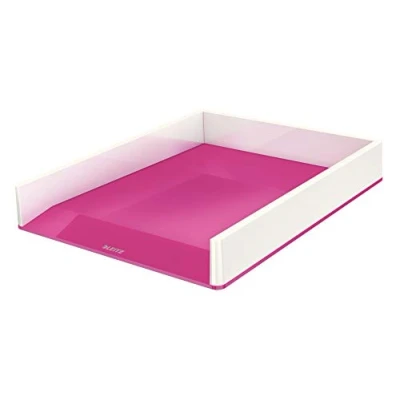 Afbeelding van Brievenbak Leitz WOW wit/roze