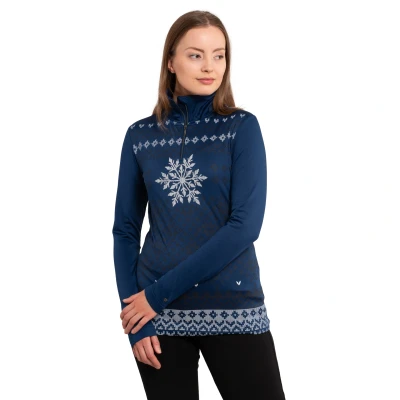 Afbeelding van LUHTA HANGIST Dames Wintersportpully BLAUW Maat XL