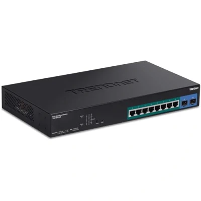 Afbeelding van TRENDnet TPE 1021WS 10 poorts PoE+ Gigabit Web Smart Switch
